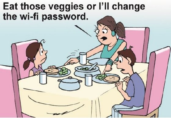 Funny Cartoon Jokes on Mobile use (2)