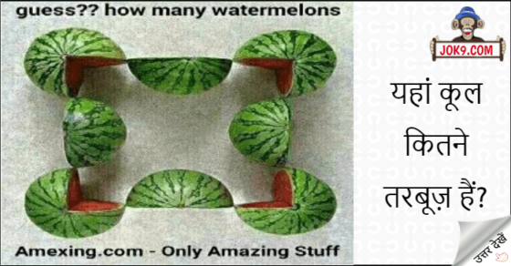 How many watermelons puzzle answer