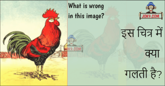 What is wrong in this image puzzle answer