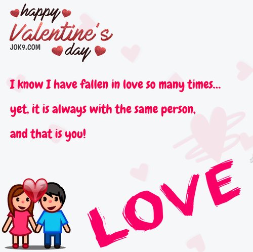 Happy Valentine greetings
