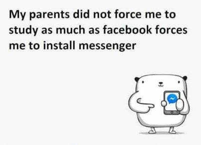 Facebook messenger jokes